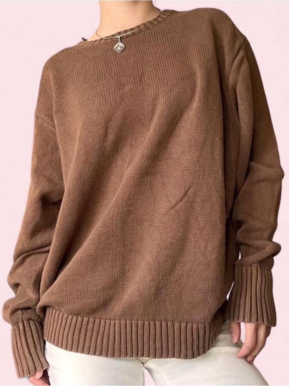Brandy Melville Brown Oversized Sweater 🤎🧸☕️